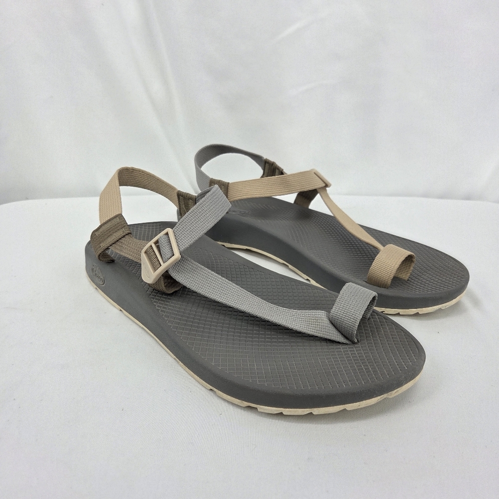 Chaco Men's Bodhi Earth Gray Sandals sz 12